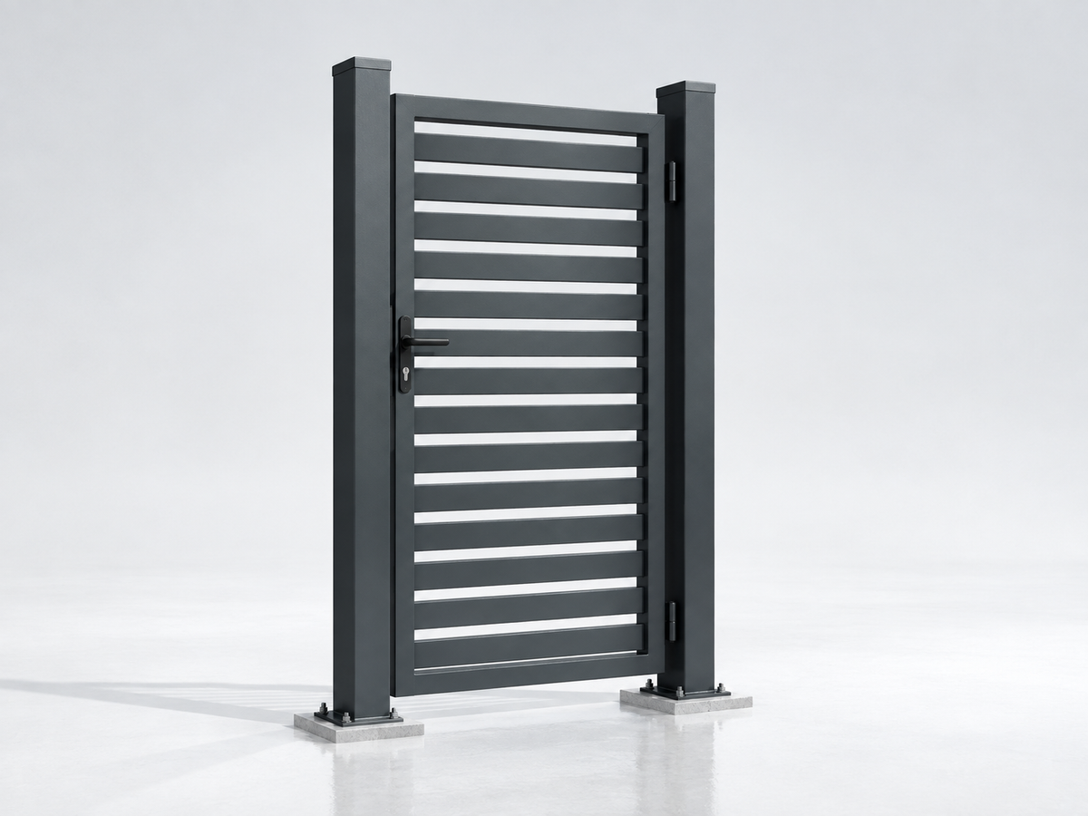 Gartentor mit 20x80 VKR